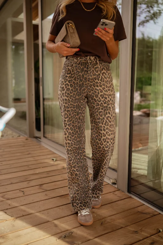 Outdoor Trend Leopard Max Jeans