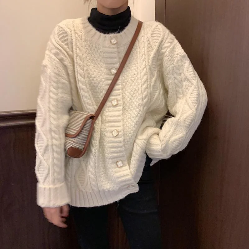 Soft Cozy Knit thick Cardigan