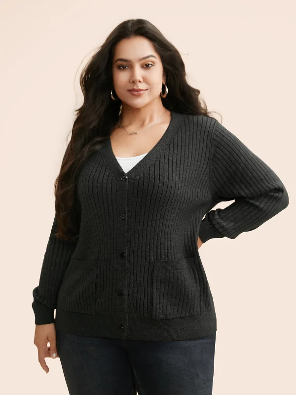 Supersoft V-neck Wool Cardigan