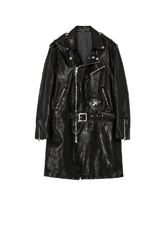 BACKLASH FURNITURE LEATHER RIDERS COAT