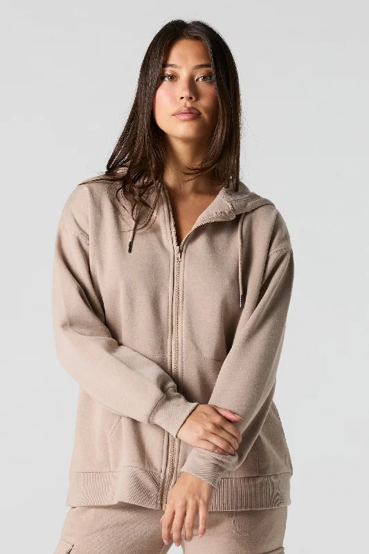 Everyday Zip-Up Fleece Hoodie