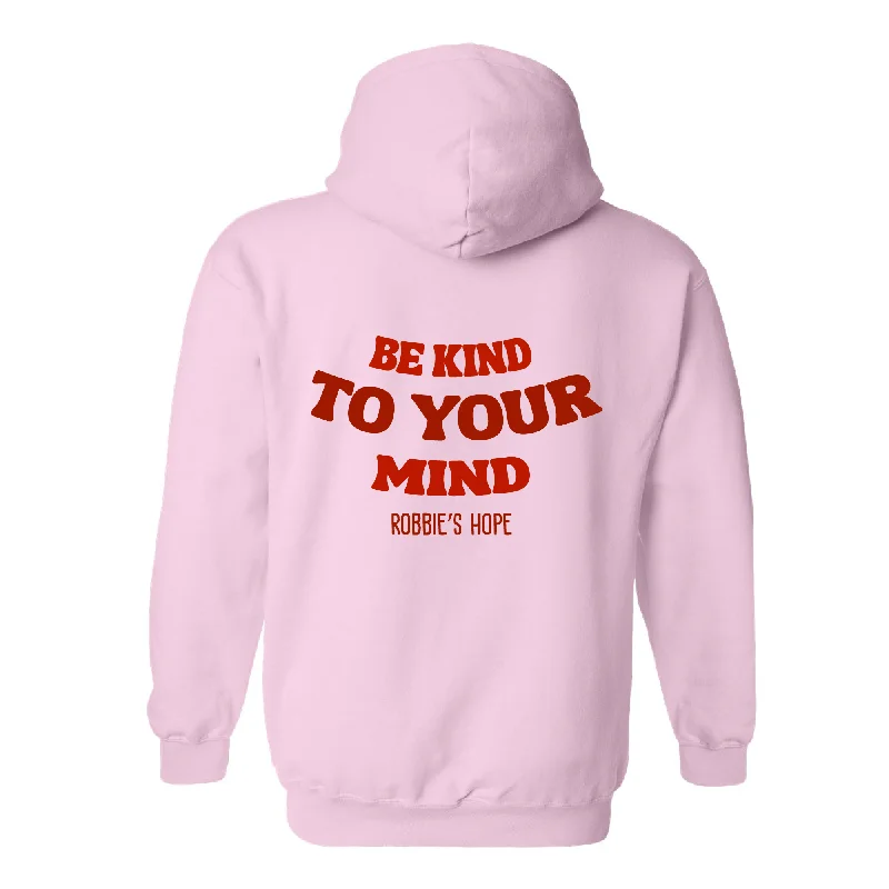 Light Pink w/ Red Text