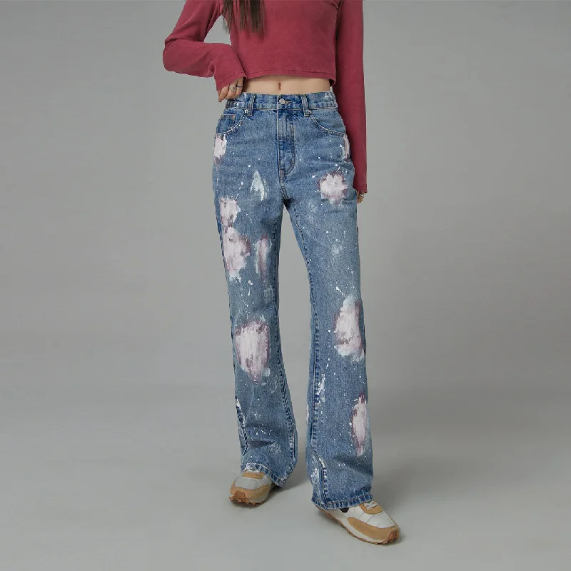 I Am So Much Stronger High-Waist Denim Jeans