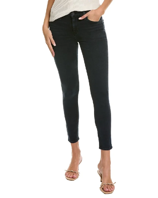 HUDSON Jeans Nico Inked Pitch Super Skinny Ankle Jean