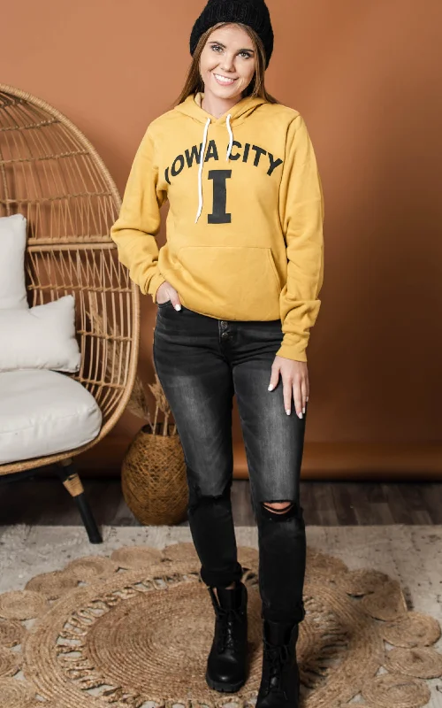 Iowa City Hoodie | Yellow**