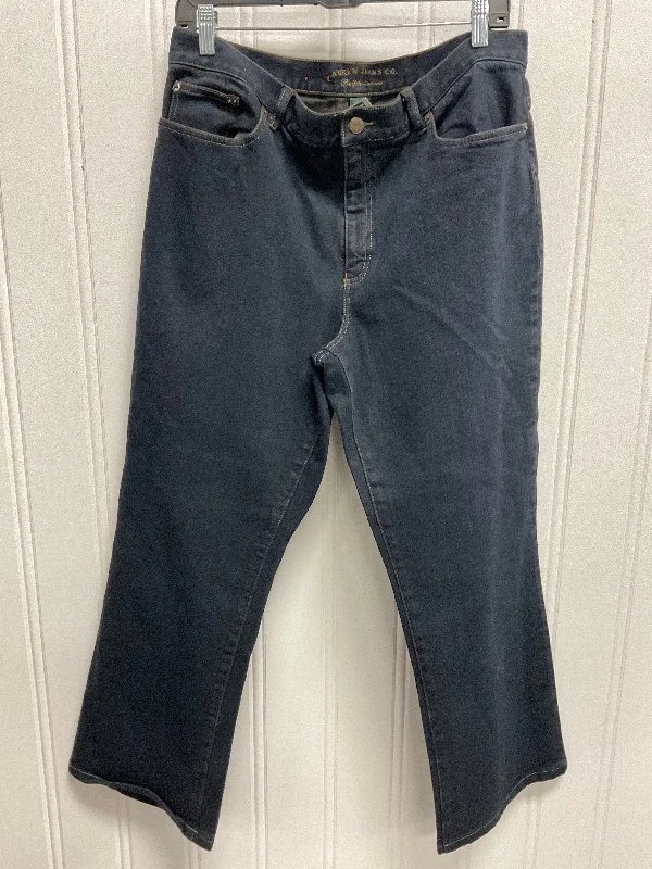 Jeans Boot Cut By Lauren By Ralph Lauren In Blue, Size: 16