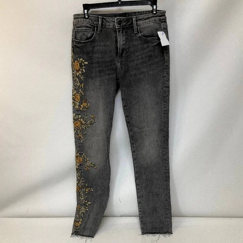 Jeans Skinny By Driftwood In Black Denim, Size: 4