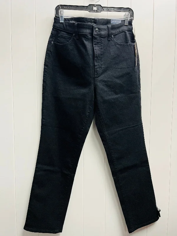 Jeans Skinny By Talbots In Black, Size: 12