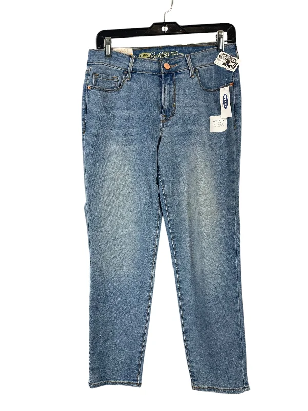 Jeans Straight By Old Navy In Blue, Size: 8