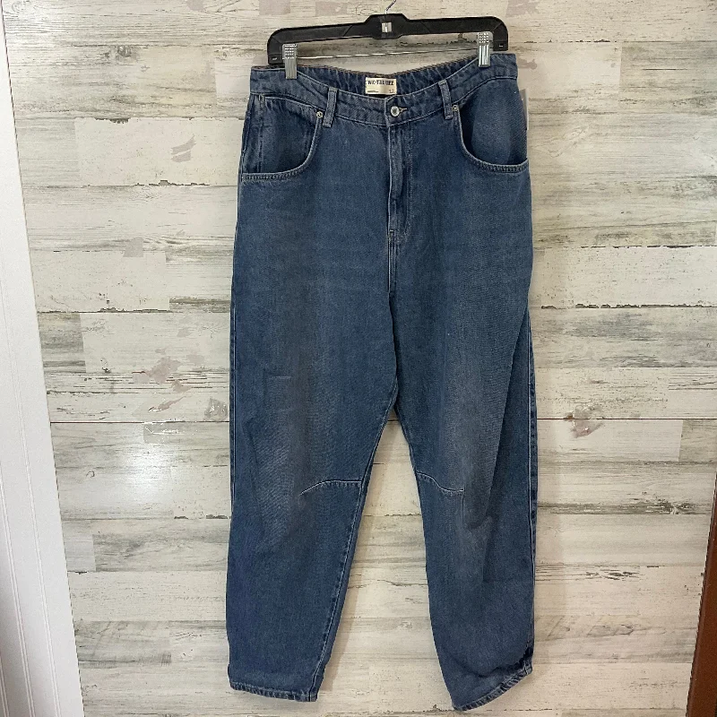 Jeans Straight By We The Free In Blue Denim, Size: 14