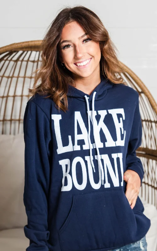 Lake Bound Hoodie - Navy**