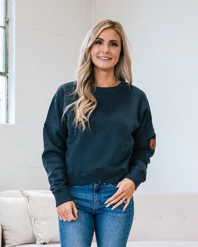 Wanakome Emmy Sweatshirt - Midnight FINAL SALE