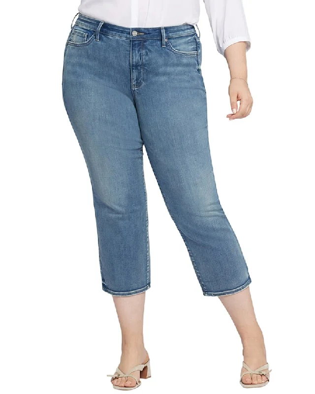 NYDJ Plus Piper Romance Relaxed Crop Jean