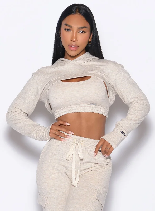 Sweat Bolero Hoodie