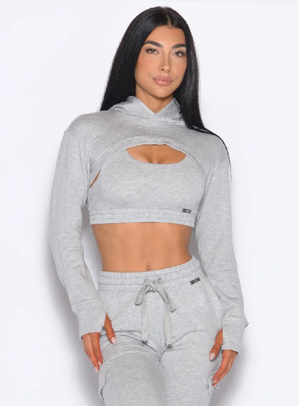 Sweat Bolero Hoodie