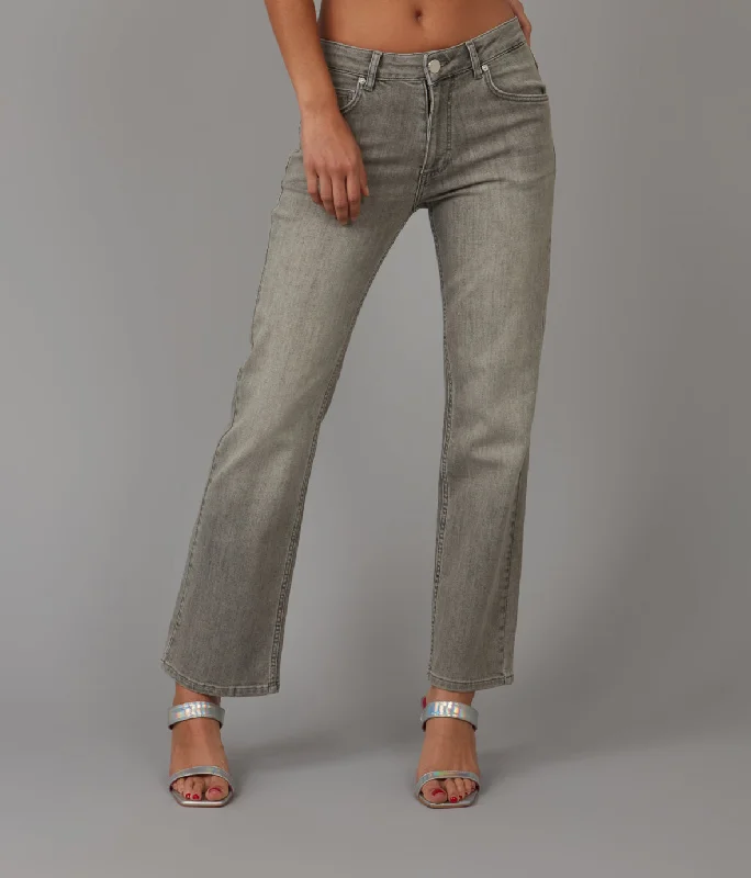 Women's DENVER-MA High Rise Straight Jeans