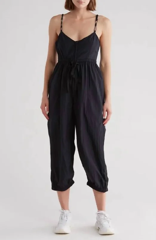 Down To Earth Onesie In Black