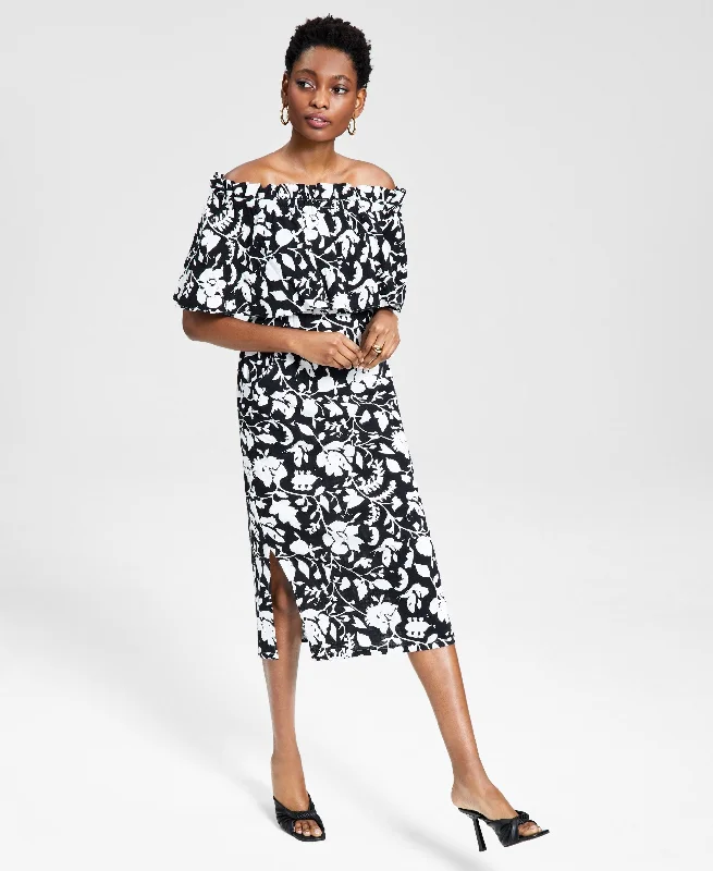 INC International Concepts Floral Print Dress