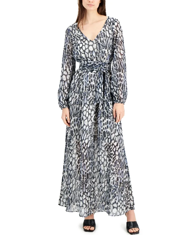 INC International Concepts Printed Maxi Dress