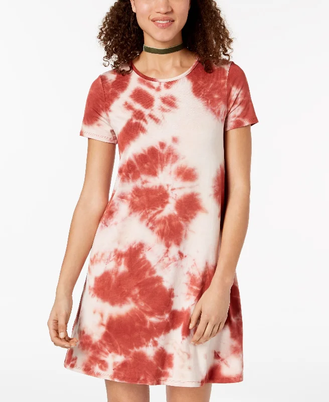 One Clothing Juniors Tie Dyed T-Shirt Dress