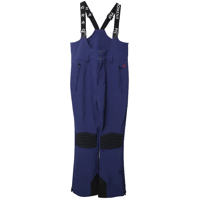 Perfect Moment Isola Racing Fitted Ski Salopettes in Blue Polyester