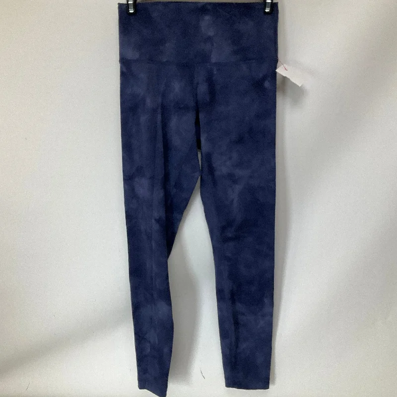 Athletic Leggings By Lululemon In Blue, Size: 6