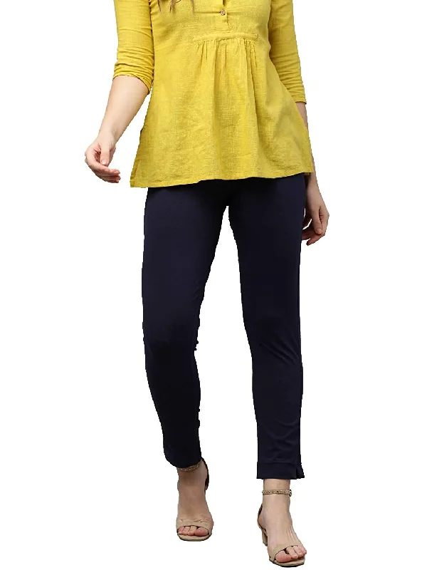 Lux Lyra Dark Blue cotton Kurti Pants for woman