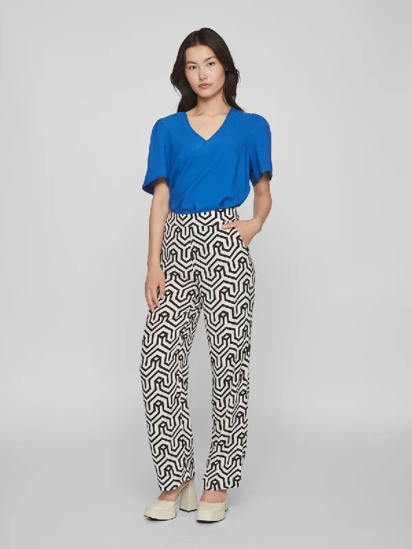 SANDRA HIGHWAISTED PANTS (BLACK/SANA)