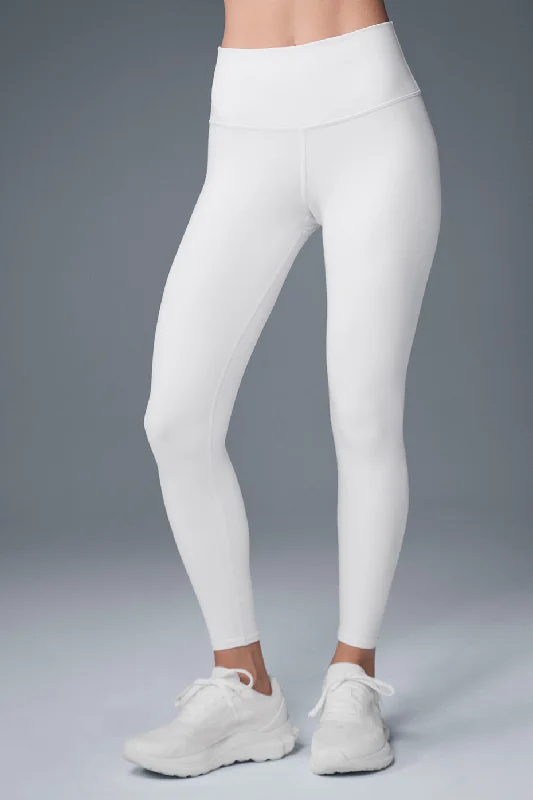 7/8 High-Waist Airbrush Legging - White