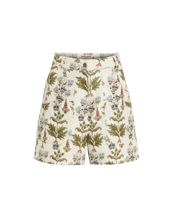 Teia Shorts in Persian Botanic Print