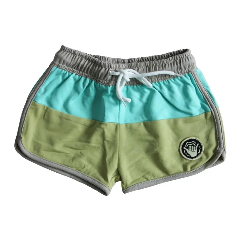 Chasing Waves Cotton Shorts