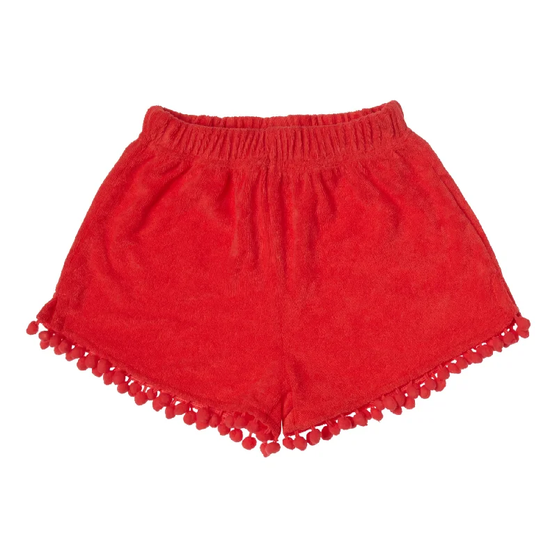 GIRL'S SHORTS RED