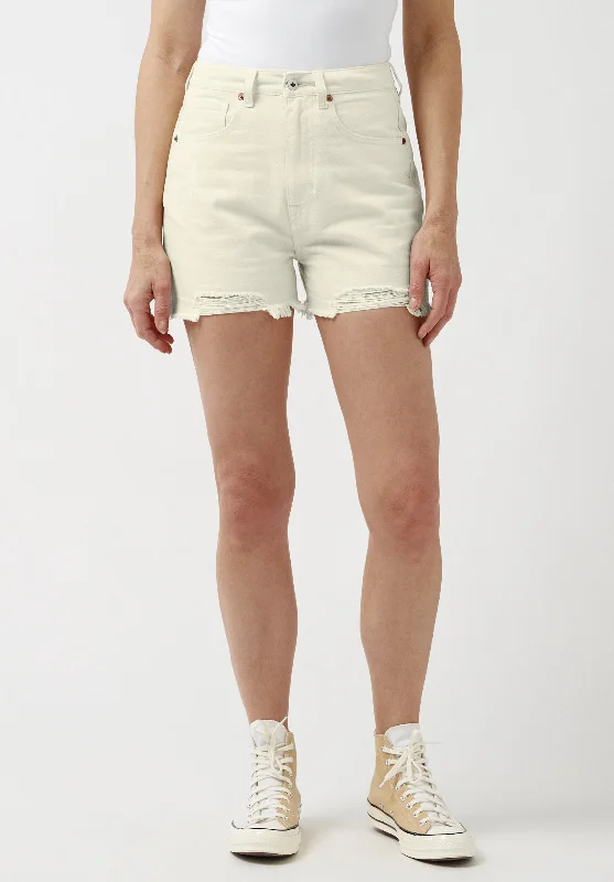 Super High Rise Joanna Frayed Shorts - BL15913