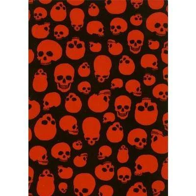 "Live to Ride" Skulls (Black/Red) Womens Board/Swim Shorts - 4"