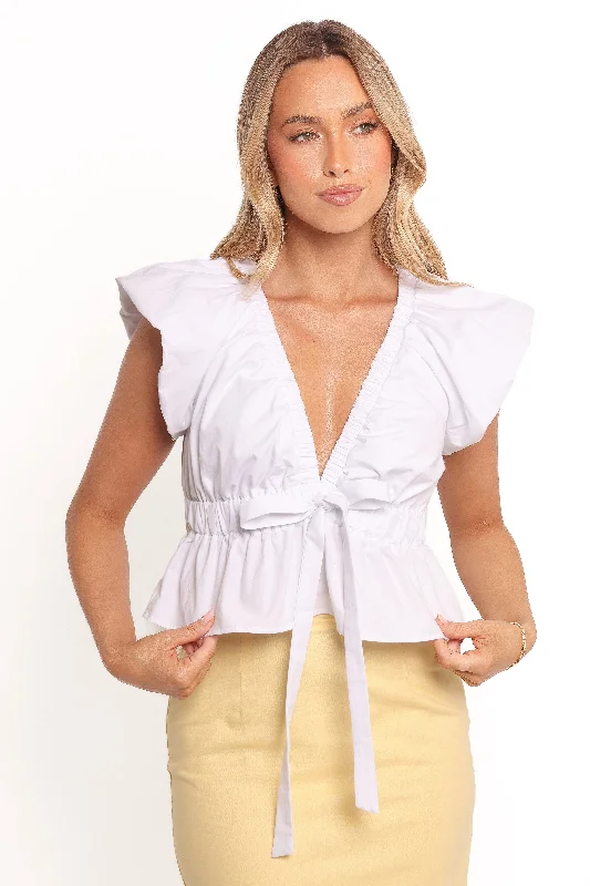 Moira Top - White