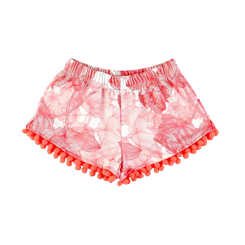 GIRL'S SHORTS ADELE FLOWERS