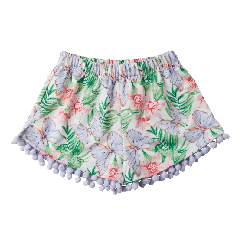 GIRL'S SHORTS BUTTERFLIES