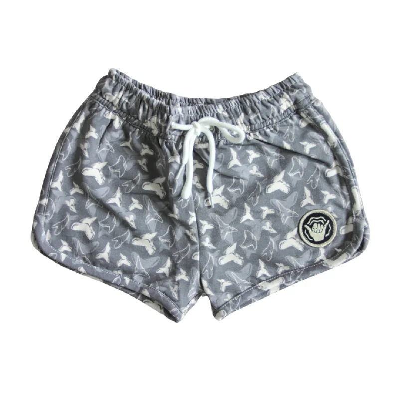 Shark Tooth Cotton Shorts