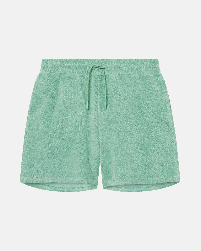 Terry Shorts Grey-Green