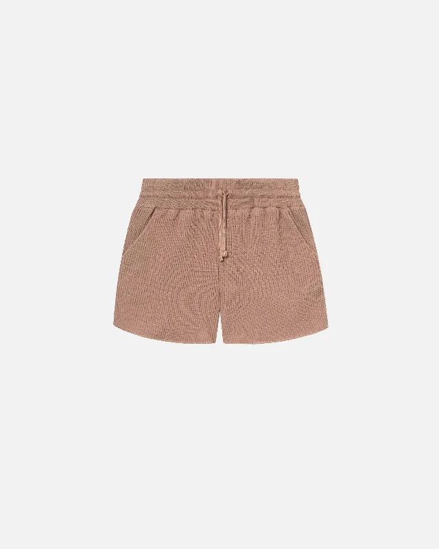 Waffle Low Shorts Cappuccino