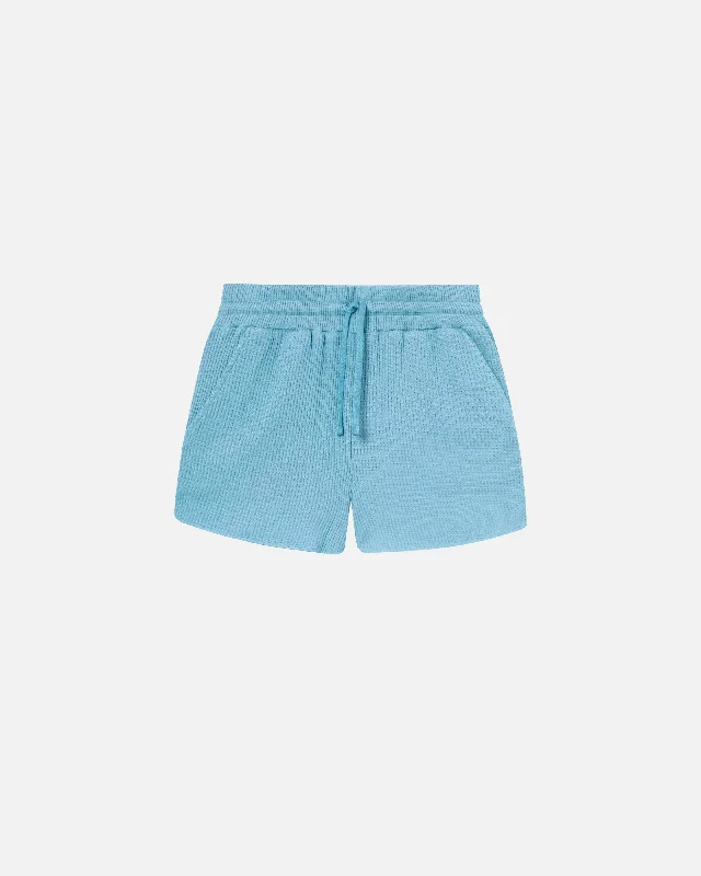 Waffle Low Shorts Sky